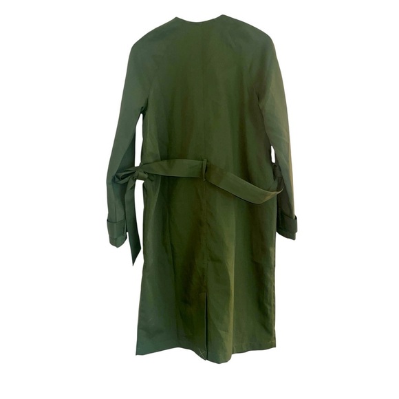 OUTERKNOWN Baker Trench Coat in olive size XS - Picture 4 of 8